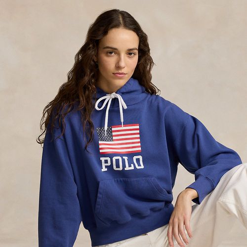 Sweat à capuche ample à logo en molleton - Polo Ralph Lauren - Modalova