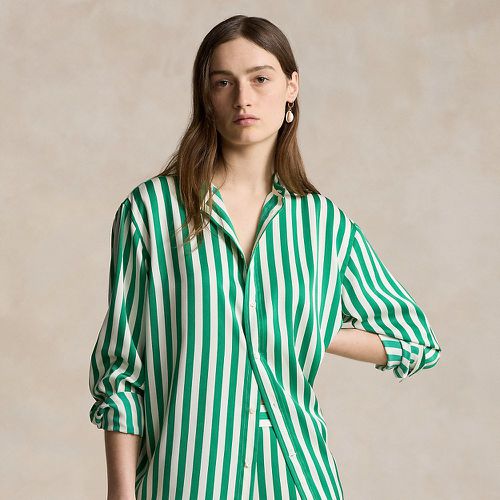 Chemise ample rayée en soie - Polo Ralph Lauren - Modalova