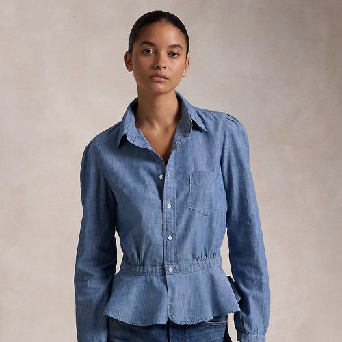 Chemise à basque en chambray - Polo Ralph Lauren - Modalova