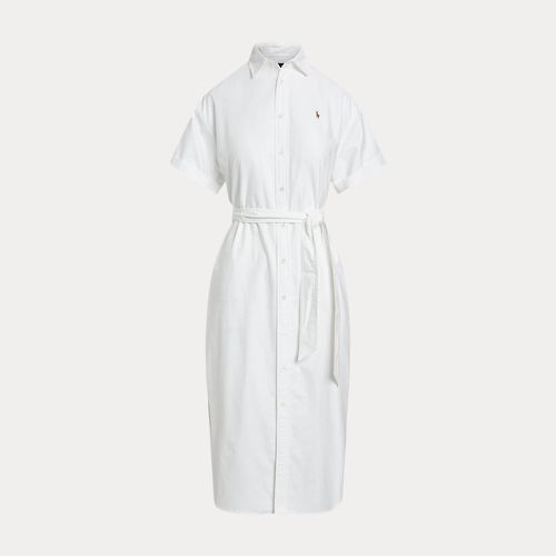 Robe-chemise ceinturée à manches courtes - Polo Ralph Lauren - Modalova