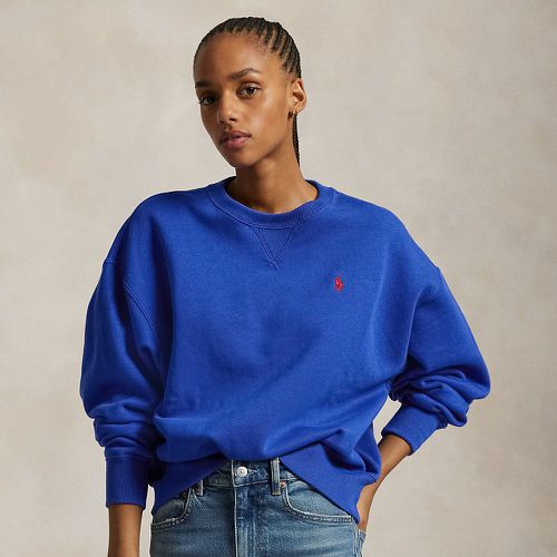 Pull col rond en molleton - Polo Ralph Lauren - Modalova