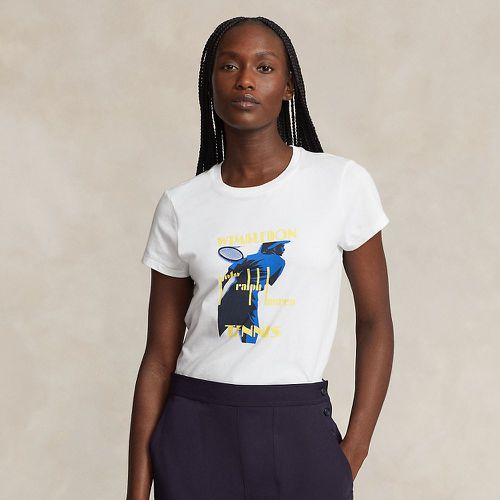 T-shirt Wimbledon à motif en jersey - Polo Ralph Lauren - Modalova