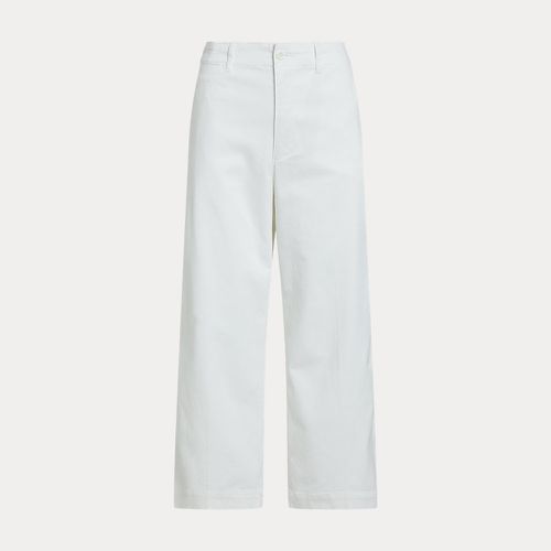 Pantalon 7/8 en sergé à jambe large - Polo Ralph Lauren - Modalova