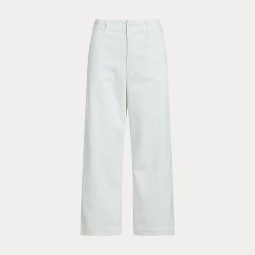 Pantalon 7/8 en sergé à jambe large - Polo Ralph Lauren - Modalova