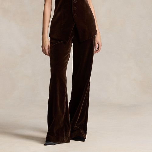 Pantalon large velours coton stretch - Polo Ralph Lauren - Modalova