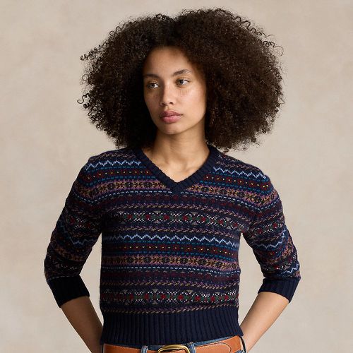 Pull Fair Isle en laine mélangée - Polo Ralph Lauren - Modalova