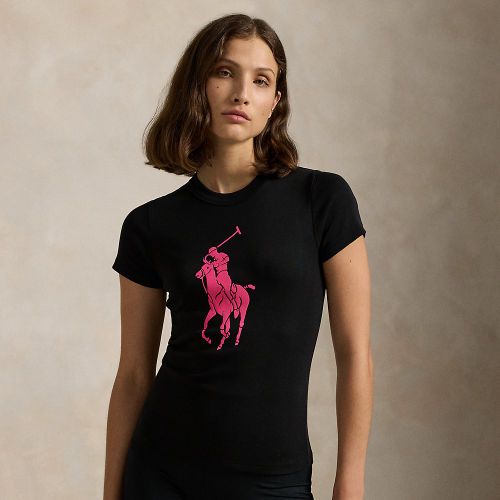 T-shirt côtelé Pink Pony en coton - Polo Ralph Lauren - Modalova