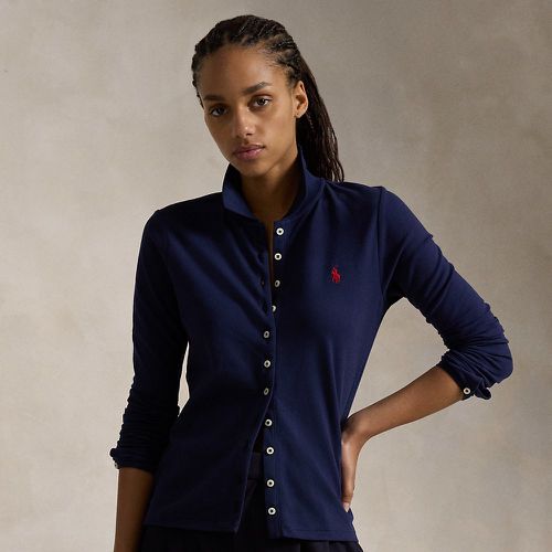 Polo manches longues patte de boutonnage - Polo Ralph Lauren - Modalova