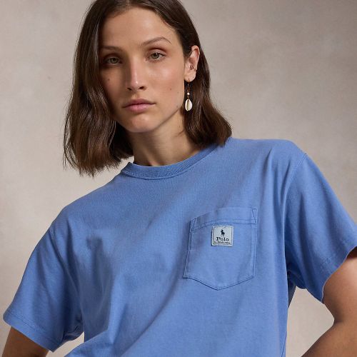 T-shirt à poche en jersey de coton - Polo Ralph Lauren - Modalova