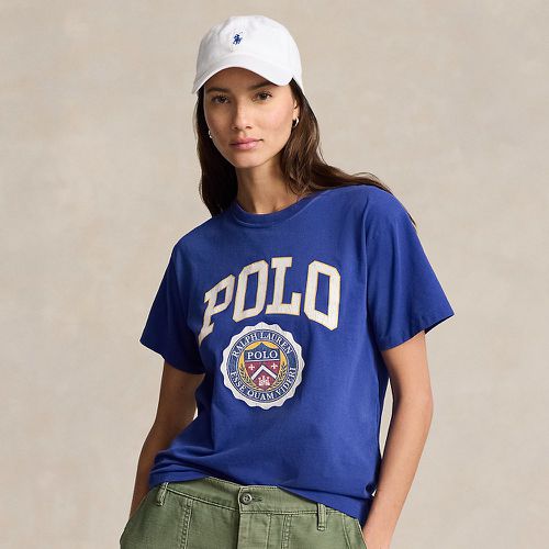 T-shirt à écusson en jersey de coton - Polo Ralph Lauren - Modalova