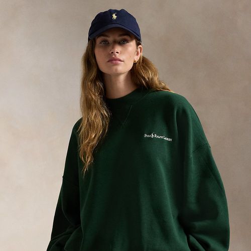 Pull col rond montant en molleton à logo - Polo Ralph Lauren - Modalova