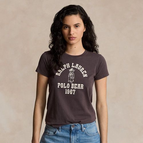 T-shirt Polo Bear jersey de coton à logo - Polo Ralph Lauren - Modalova