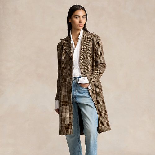 Trench-coat écossais en sergé de laine - Polo Ralph Lauren - Modalova