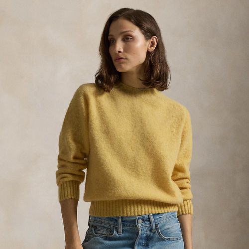 Pull col rond en laine - Polo Ralph Lauren - Modalova