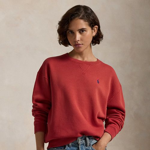 Sweat col rond en molleton - Polo Ralph Lauren - Modalova