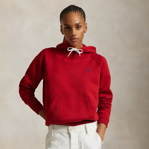 Sweat à capuche court en molleton - Polo Ralph Lauren - Modalova