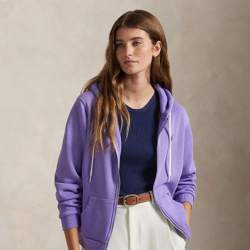 Sweat à capuche zippé en sherpa - Polo Ralph Lauren - Modalova