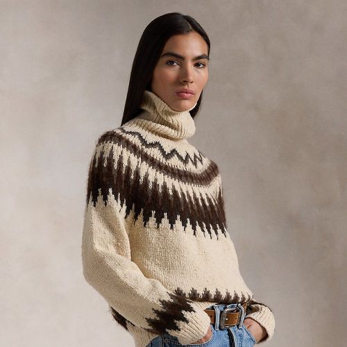 Pull col roulé Fair Isle en laine - Polo Ralph Lauren - Modalova