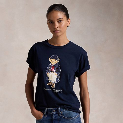 T-shirt Polo Bear jersey de coton à logo - Polo Ralph Lauren - Modalova