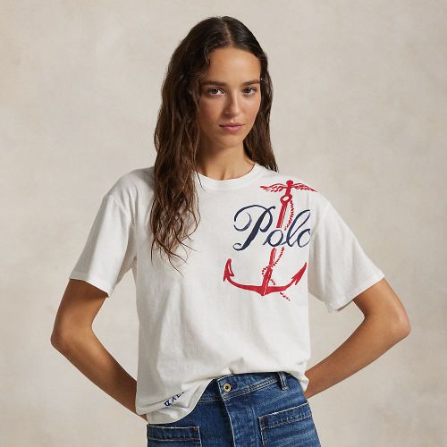 T-shirt en jersey à logo nautique - Polo Ralph Lauren - Modalova