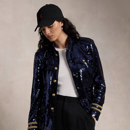 Blazer à col droit à sequins - Polo Ralph Lauren - Modalova