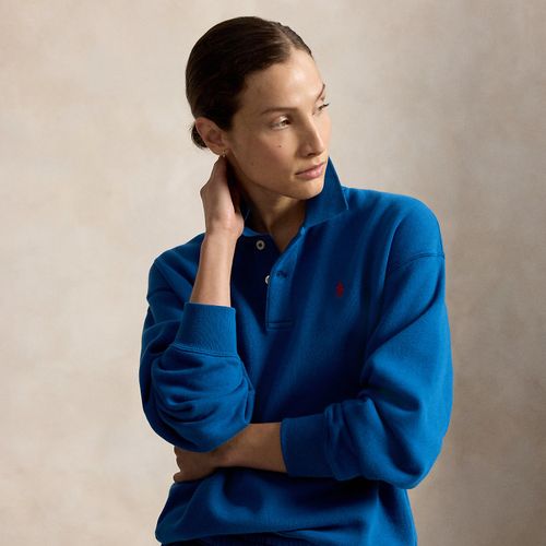 Pull col polo en molleton - Polo Ralph Lauren - Modalova