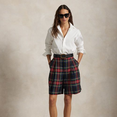 Short écossais à pinces en laine - Polo Ralph Lauren - Modalova