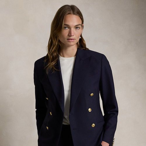 Blazer croisé en laine stretch - Polo Ralph Lauren - Modalova