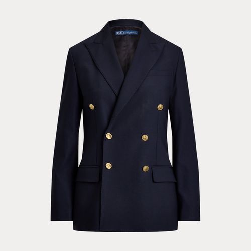 Blazer croisé en laine stretch - Polo Ralph Lauren - Modalova