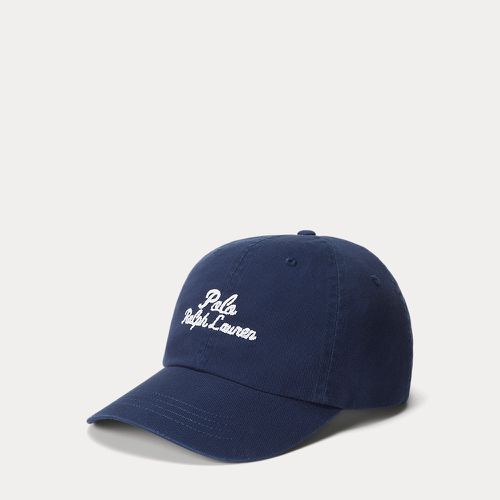 Casquette logo brodée en sergé de coton - Polo Ralph Lauren - Modalova