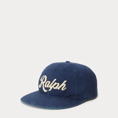 Casquette patch logo en sergé de coton - Polo Ralph Lauren - Modalova