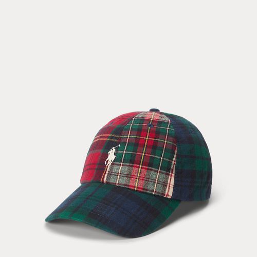 Casquette écossaise en coton Oxford - Polo Ralph Lauren - Modalova