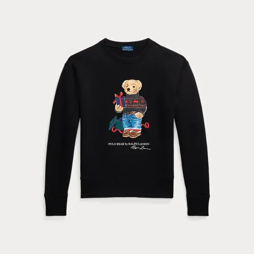 Pull col rond Polo Bear en molleton - Polo Ralph Lauren - Modalova