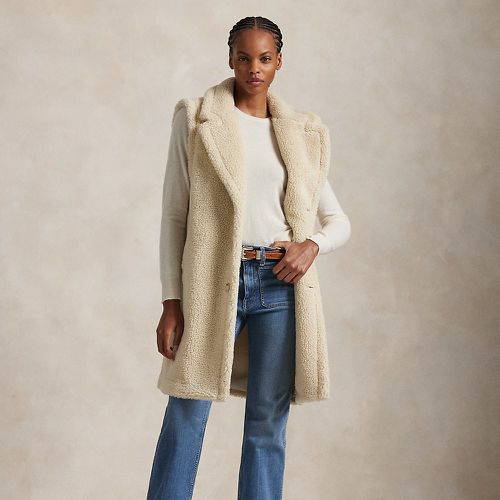 Long gilet en sherpa - Polo Ralph Lauren - Modalova