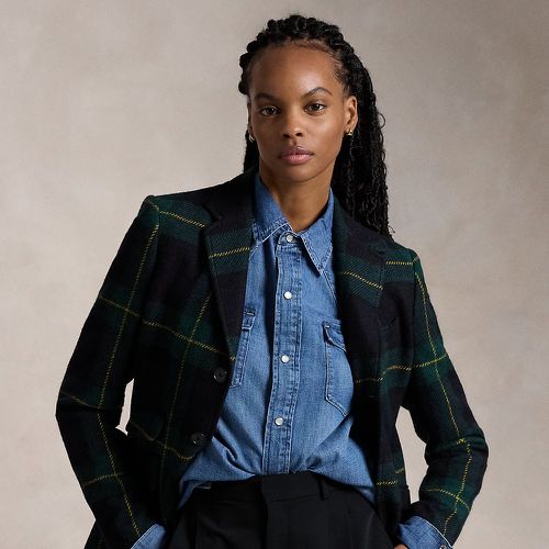 Blazer écossais en sergé de laine - Polo Ralph Lauren - Modalova