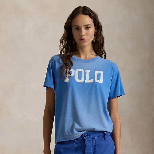 T-shirt col rond logo jersey de coton - Polo Ralph Lauren - Modalova