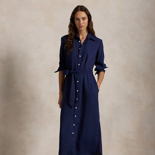 Robe-chemise en satin - Polo Ralph Lauren - Modalova