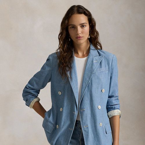 Blazer croisé en chambray - Polo Ralph Lauren - Modalova