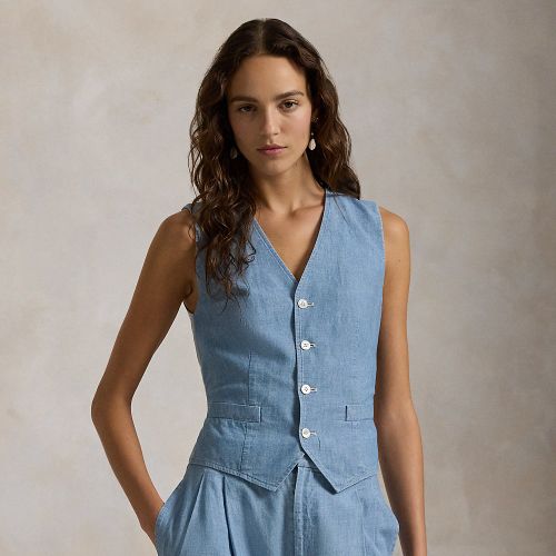 Gilet en chambray - Polo Ralph Lauren - Modalova