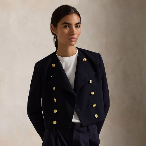 Veste courte en crêpe de laine - Polo Ralph Lauren - Modalova