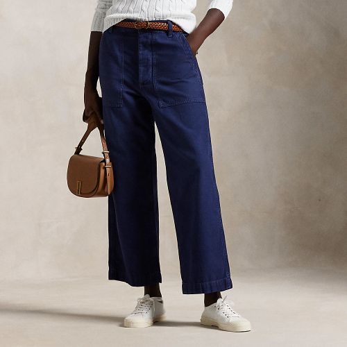 Le pantalon Ricky 7/8 à jambe large - Polo Ralph Lauren - Modalova