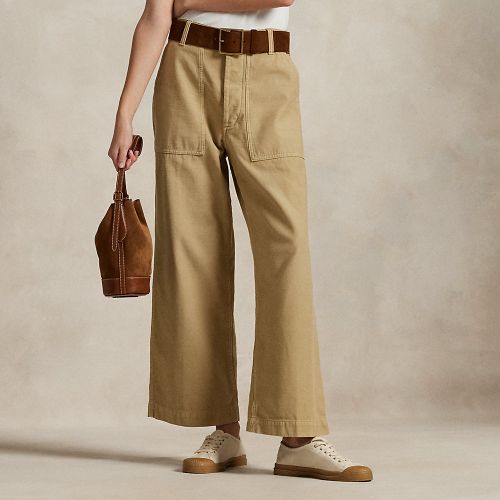 Le pantalon Ricky 7/8 à jambe large - Polo Ralph Lauren - Modalova