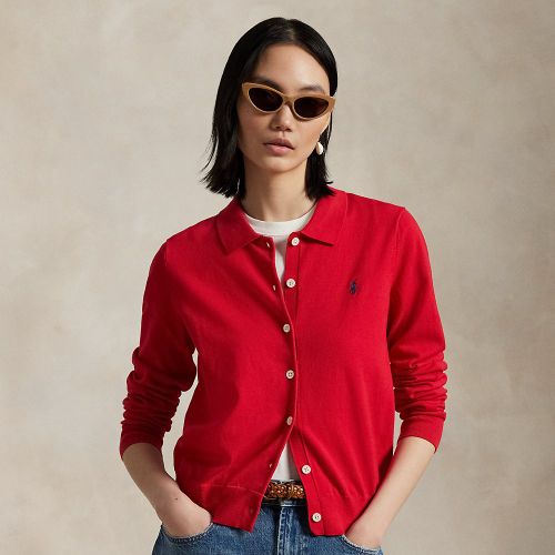 Cardigan polo en coton mélangé - Polo Ralph Lauren - Modalova