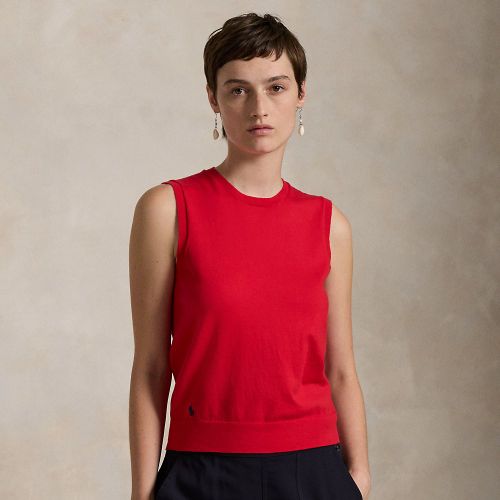 Pull col rond sans manches - Polo Ralph Lauren - Modalova