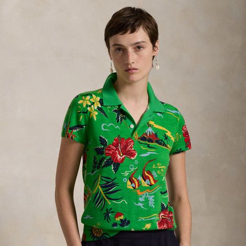 Polo fleuri en laine - Polo Ralph Lauren - Modalova