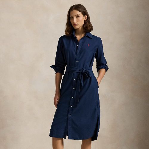 Robe-chemise ceinturée en coton Oxford - Polo Ralph Lauren - Modalova