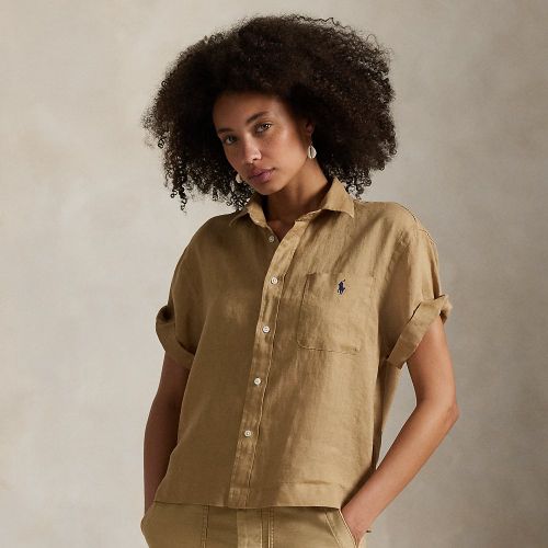 Chemise à manches courtes en lin - Polo Ralph Lauren - Modalova