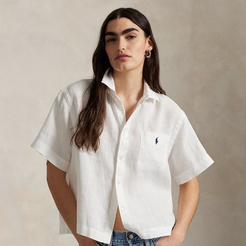 Chemise à manches courtes en lin - Polo Ralph Lauren - Modalova