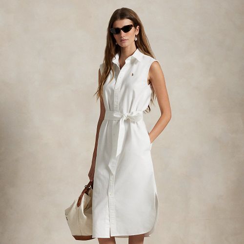 Robe-chemise ceinturée en coton Oxford - Polo Ralph Lauren - Modalova