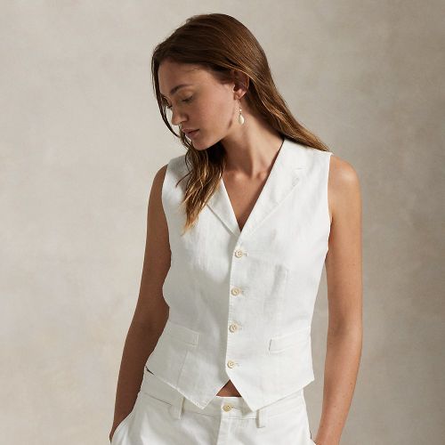 Gilet en lin et coton - Polo Ralph Lauren - Modalova